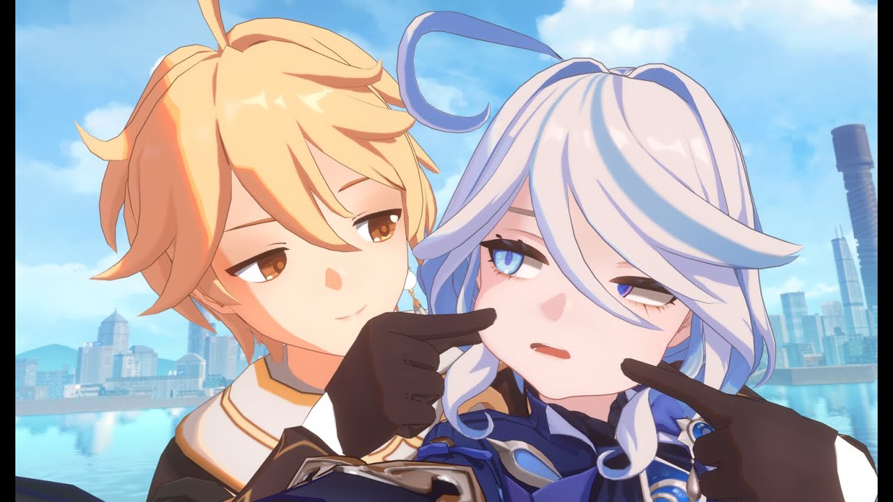 Look at the camera and...smile!~