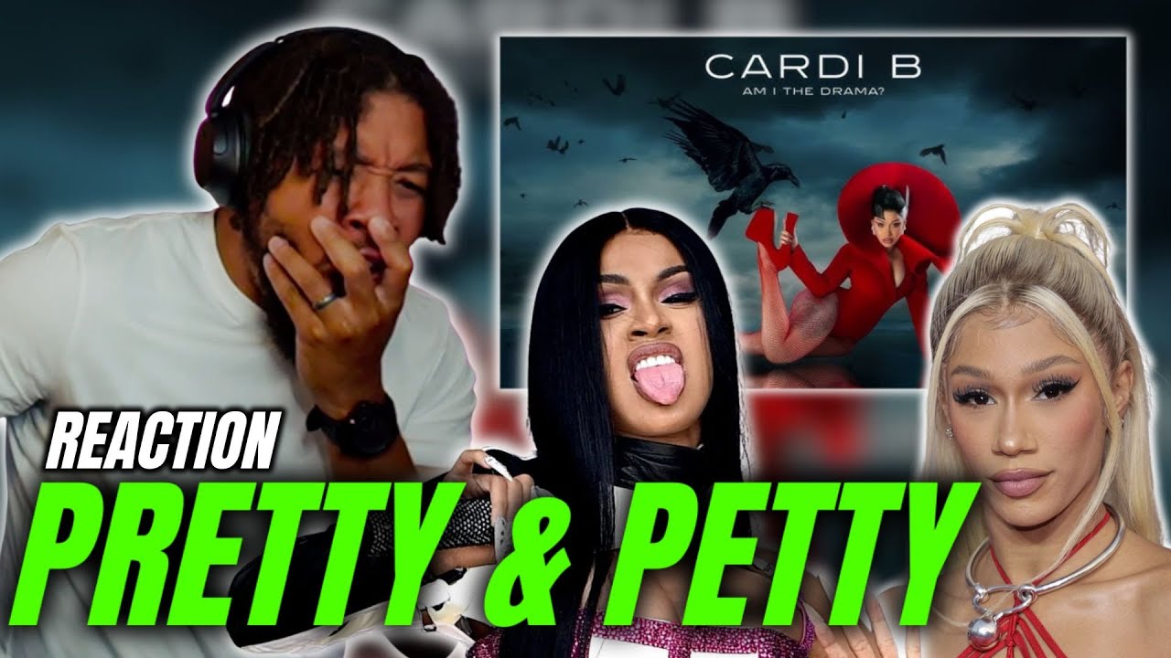 Карди тоже покурила ради Биа! — Pretty & Petty (РЕАКЦИЯ)