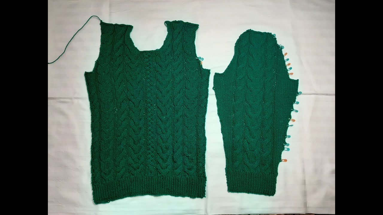 Πώς πλέκω πουλόβερ - Tutorial - How to knit sweater