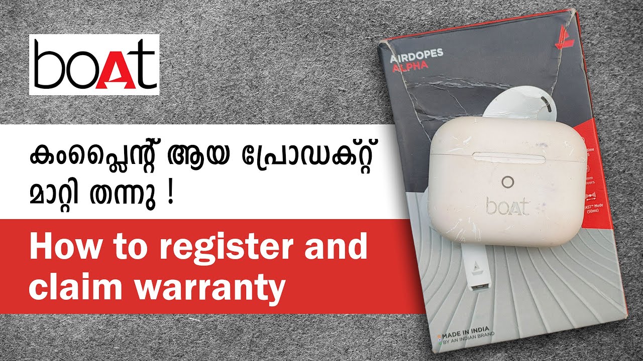 Boat Warranty Claim | how to register and claim warranty | step by step guide