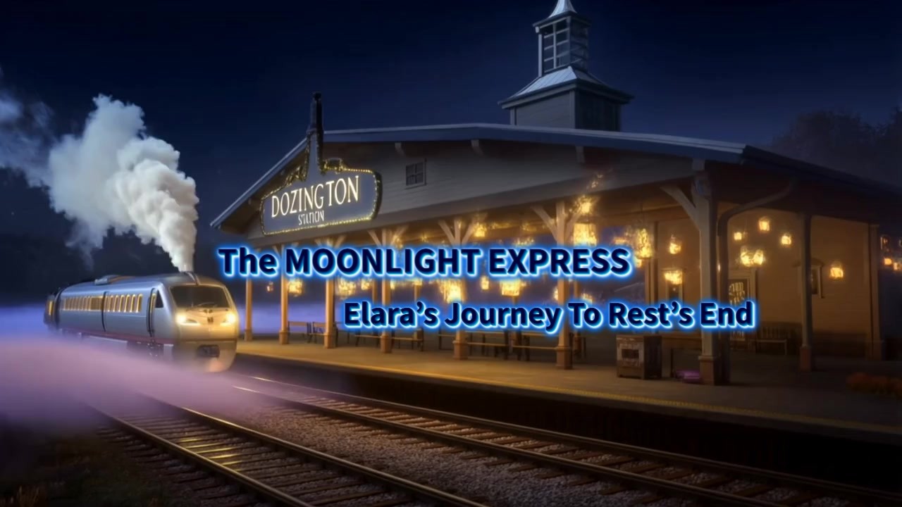 The Moonlight Express, Sleep Story | Guided Bedtime Journey for Overactive Minds & Insomnia Relief.