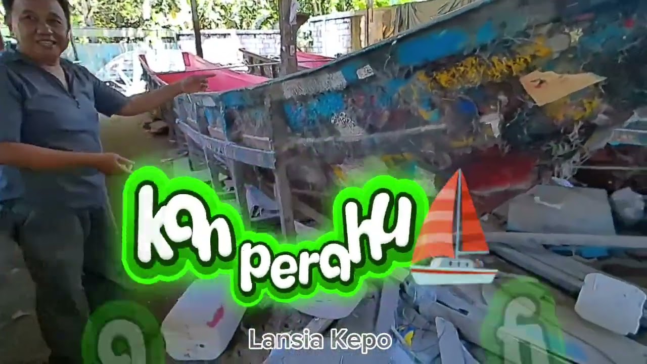 CERITA PENGRAJIN PERAHU FIBERGLASS JETIS CILACAP #nelayancilacap #perahuberwisata #perahunelayan