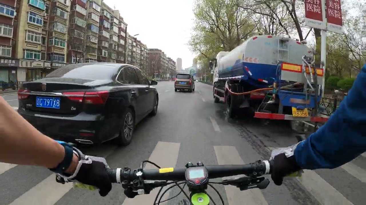 Anshan Metro Ride 鞍山市区骑行 | April 17, 2023 | Anshan, Liaoning 辽宁鞍山 | GoPro 4K60 Road Bike Cam