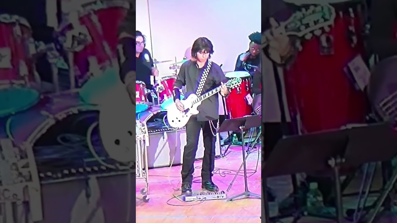 Julian laying down a FuNkY solo to &ldquo;The Funky Owl&rdquo; #jazz #funk #WCBryantHS
