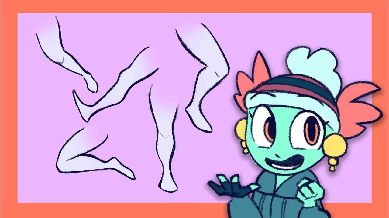 How to draw LEGS