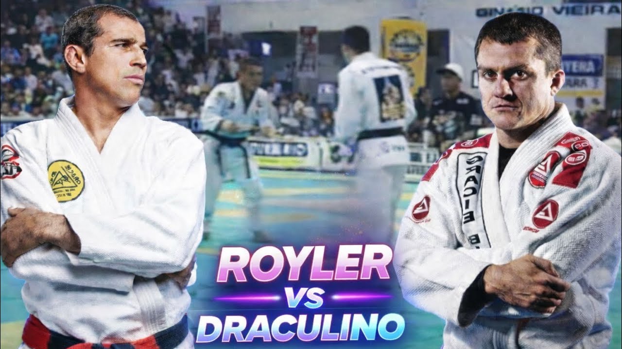 Royler Gracie vs Vinicius Draculino Magalhaes – Old School Jiu Jitsu Match (Mundials 1999)