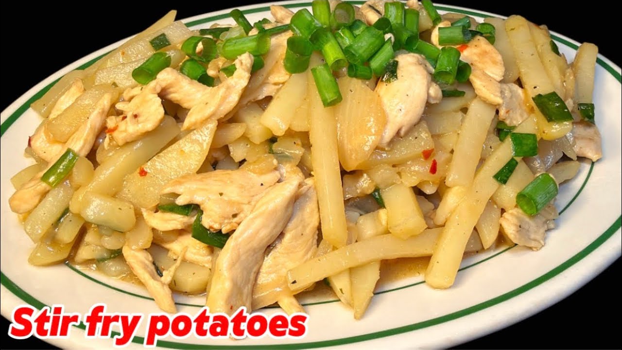 Рецепт жареного картофеля