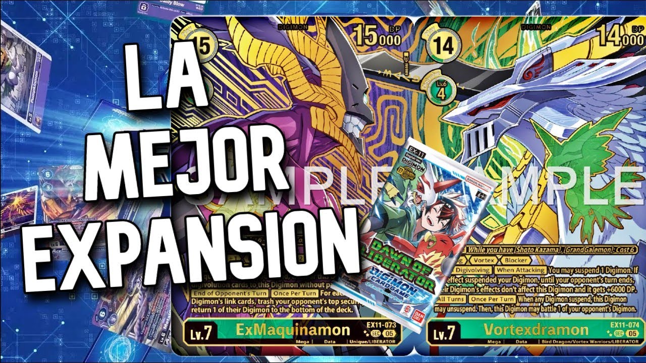 Todo Sobre la EXPANSION Ex11 Dawm Of Liberator | Digimon Card Game