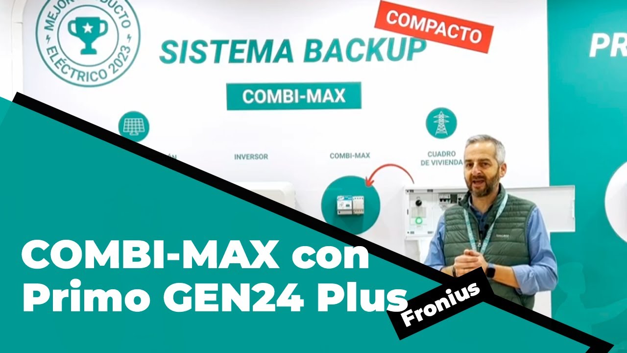COMBI MAX con Primo GEN24 Plus de Fronius