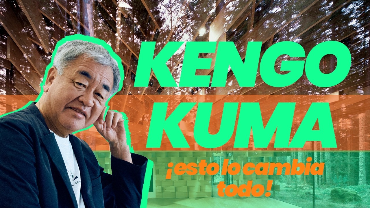 POR ESTA RAZÓN Kengo Kuma DEJÓ de usar concreto