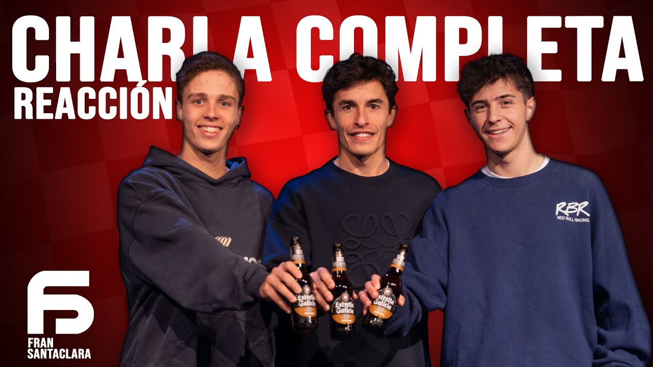 CHARLA COMPLETA DE MARC MÁRQUEZ, MOREIRA Y RUEDA, ANÁLISIS Y REACCIÓN