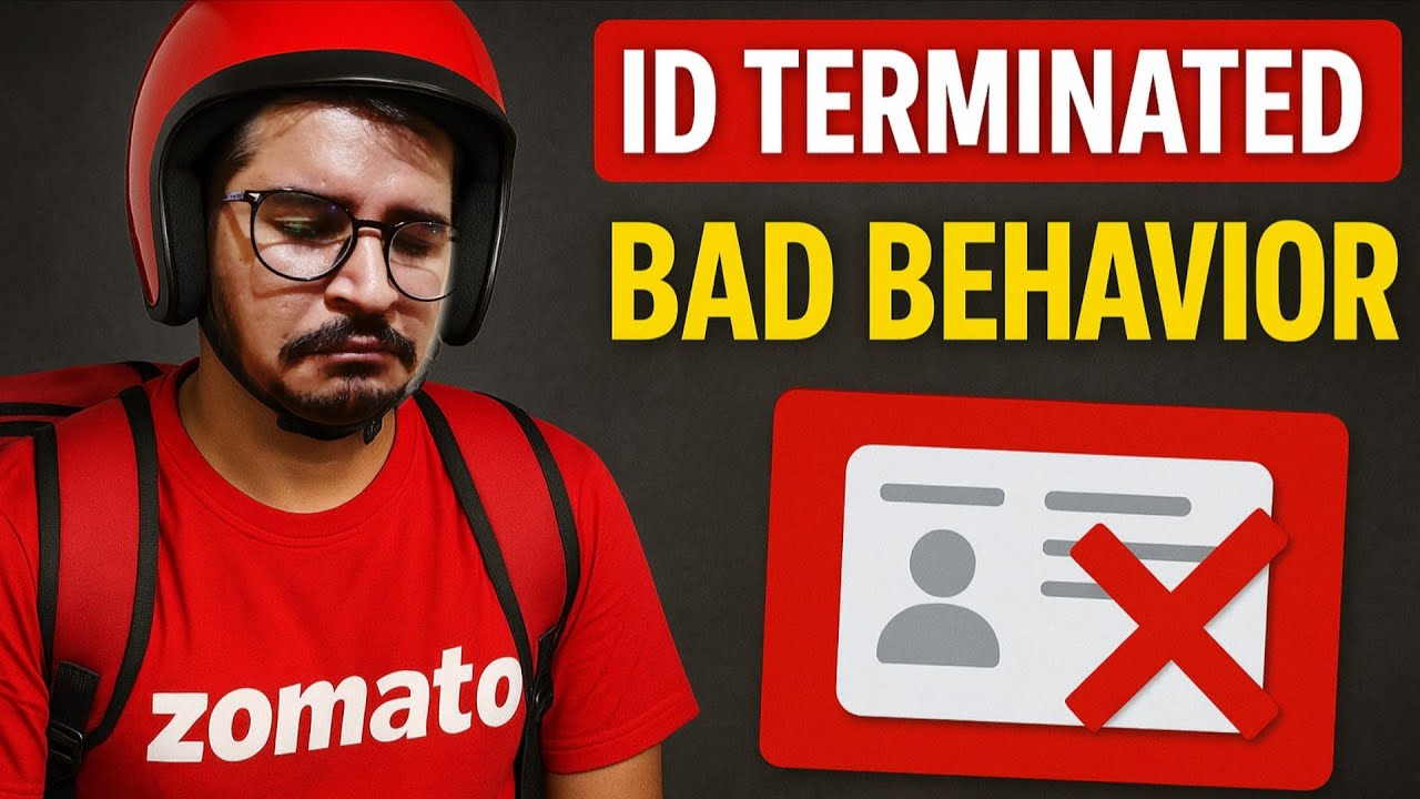 Zomato Rider Ki ID Terminate Ho Gayi | Bad Behaviour Ki Wajah Se 🤬