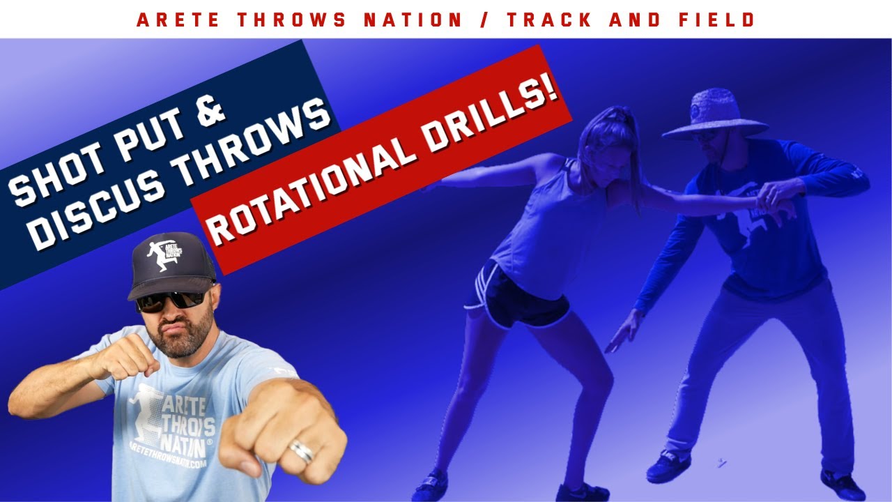 Key Rotational Drills for Shot Put & Discus Throws- Middle of the Ring