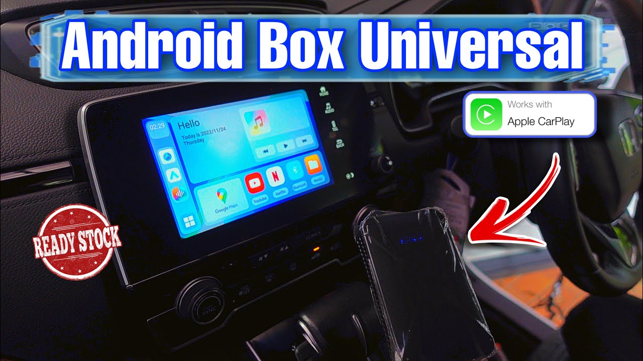 Android box | Merubah Headunit bawaan menjadi Headunit Android | Universal untuk semua mobil