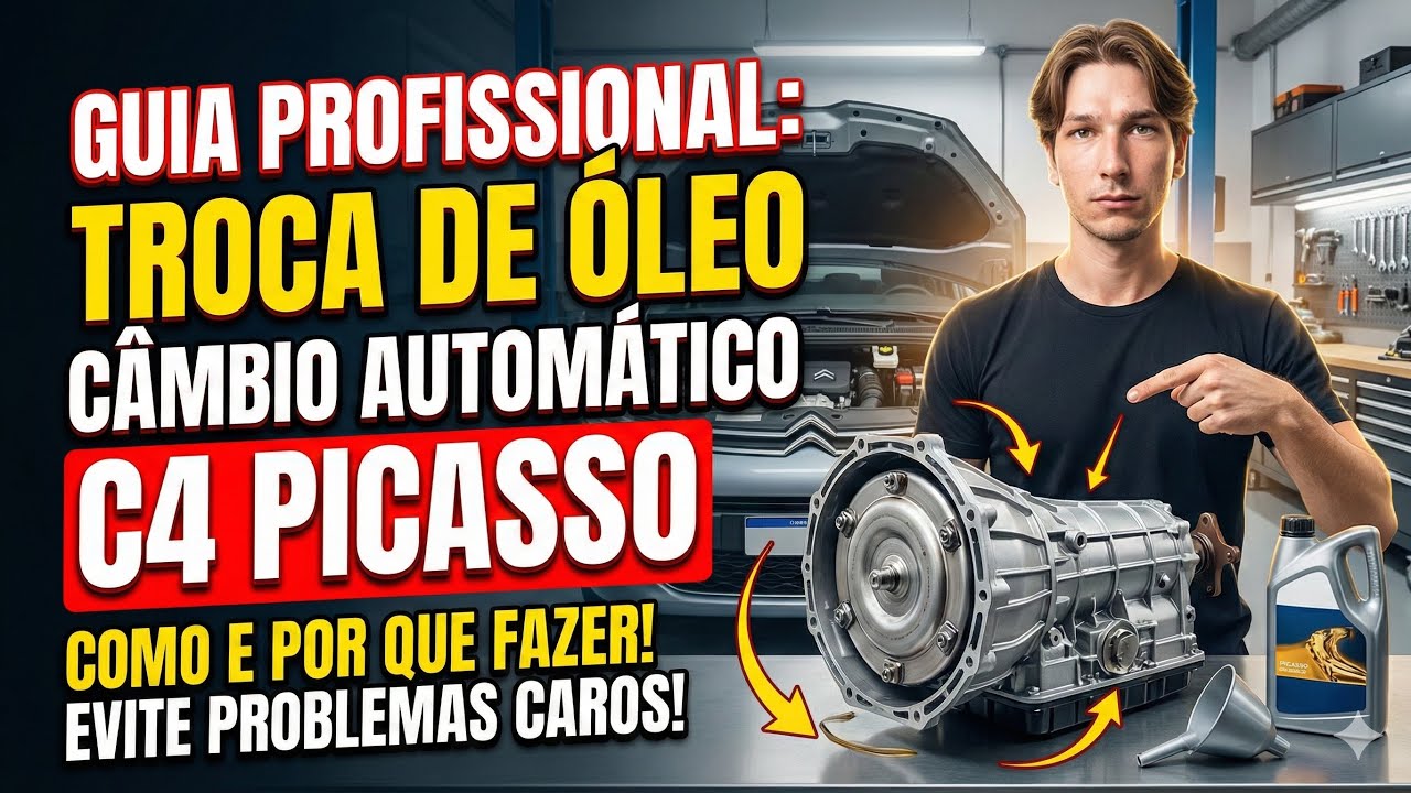 Câmbio do C4 Picasso QUEBRA? A Verdade Sobre a Troca de Óleo!