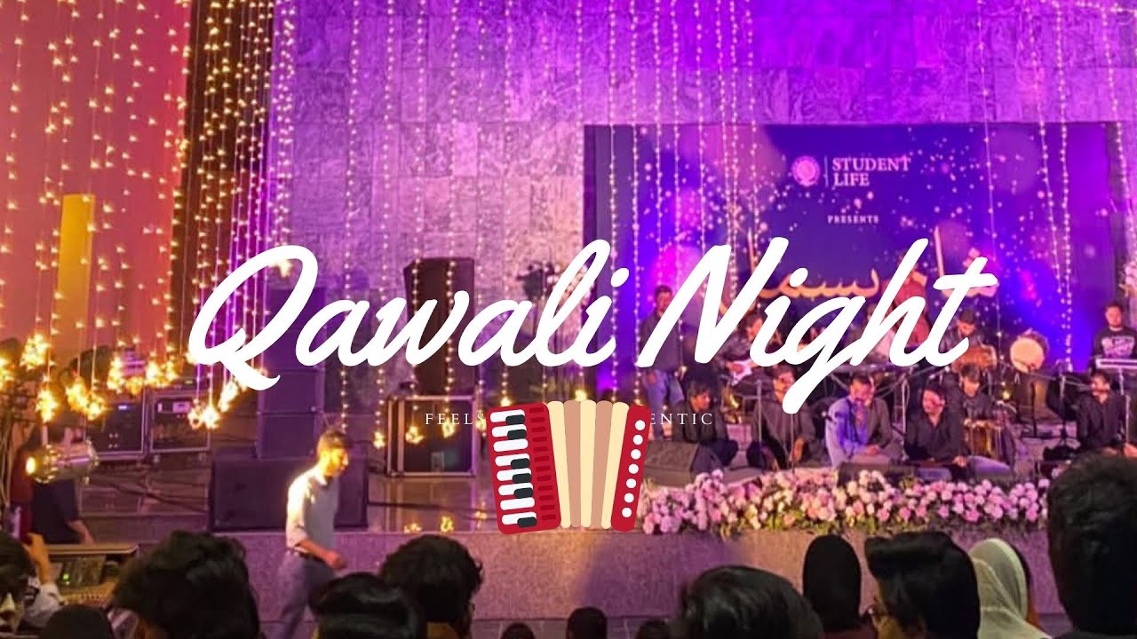 Qawali Night in Habib University 🪘