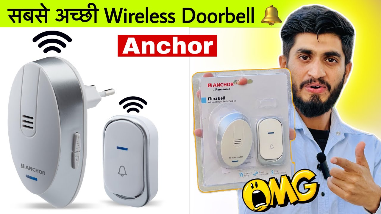 Anchor Wireless Doorbell ||  Best calling Doorbell For Home|| Wireless Doorbell
