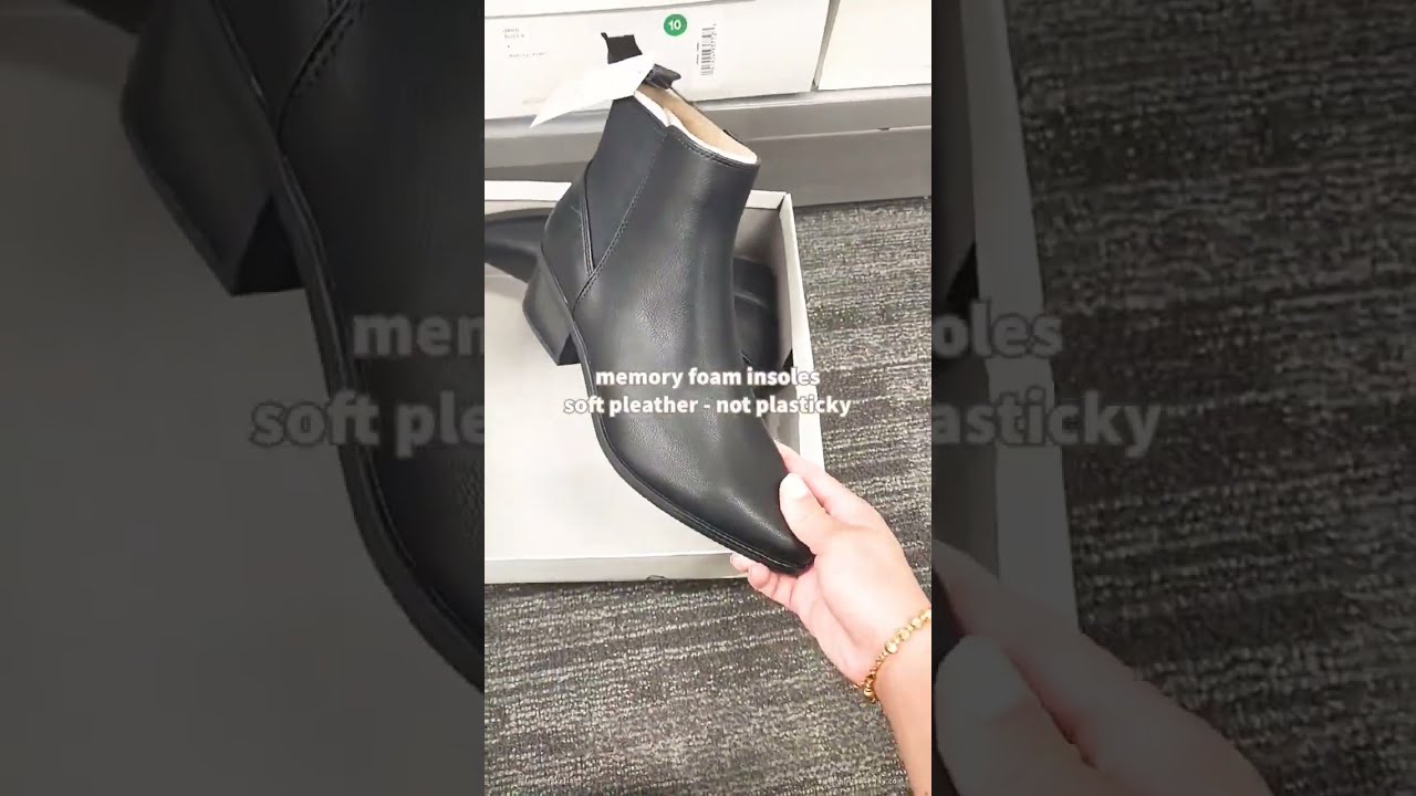 new black ankle boots for fall from Target | targetfavefinds