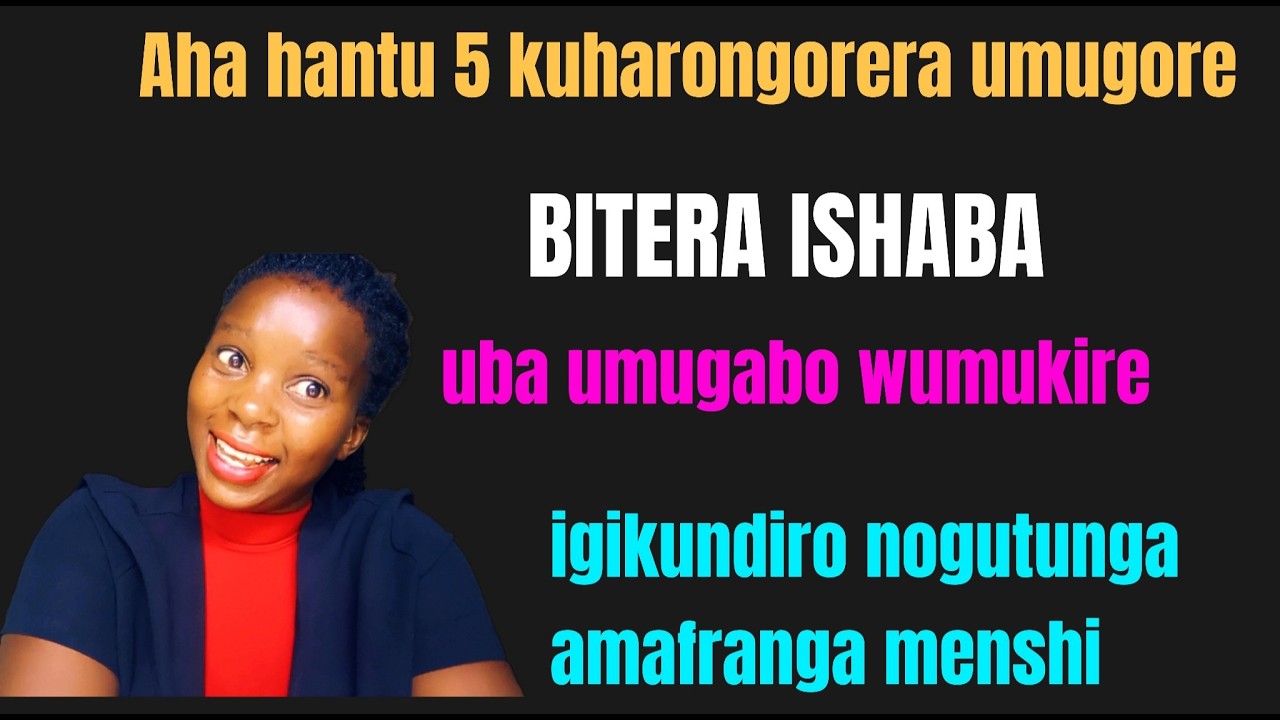 Hamurongorere uzaba wibaburiyeho ubukire hatera ishaba amafranga akisuka