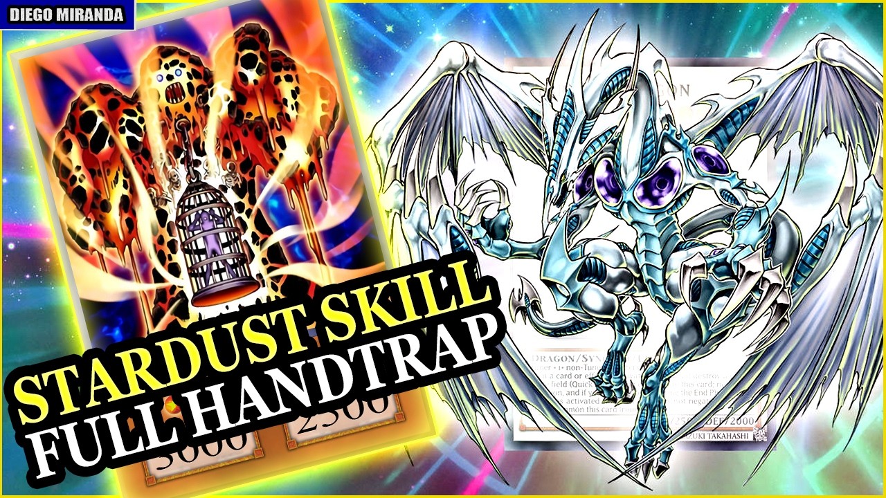 STARDUST DECK ANTI-META FULL HANDTRAPS COM UMA SKILL SUPER APELONA DO YUSEI - Yu-Gi-Oh! Duel Links