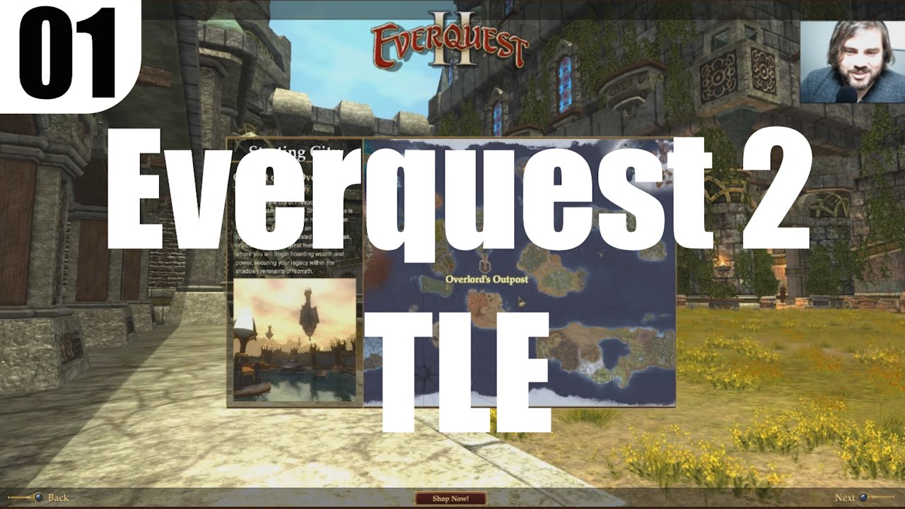 Let's Play Everquest 2 TLE ep 1
