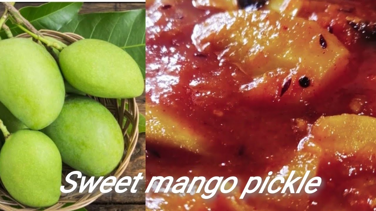Sweet mango pickle recipe| chatpata mango| sweet mango
