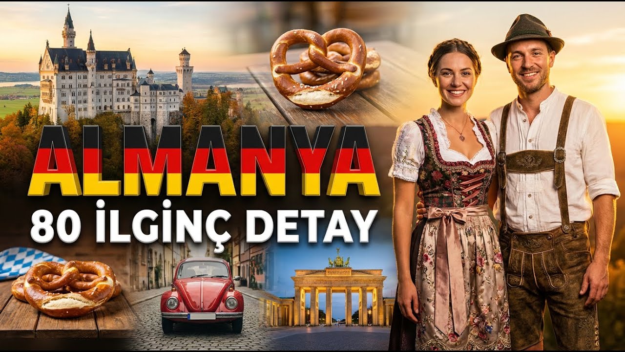 Almanya Hakkında 80 İlgin&ccedil; Detay 🇩🇪