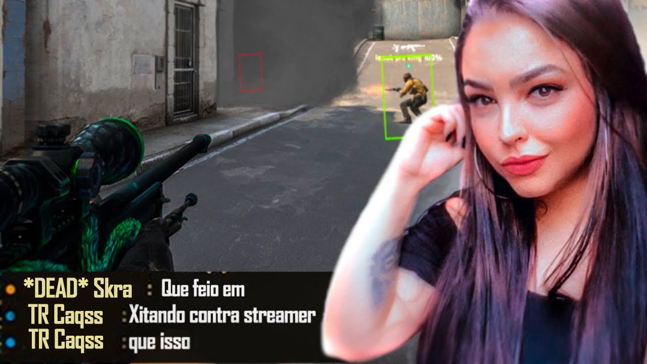 CAI CONTRA UM TIME DE STREAMER, E FIZ ELAS CHORAREM kk