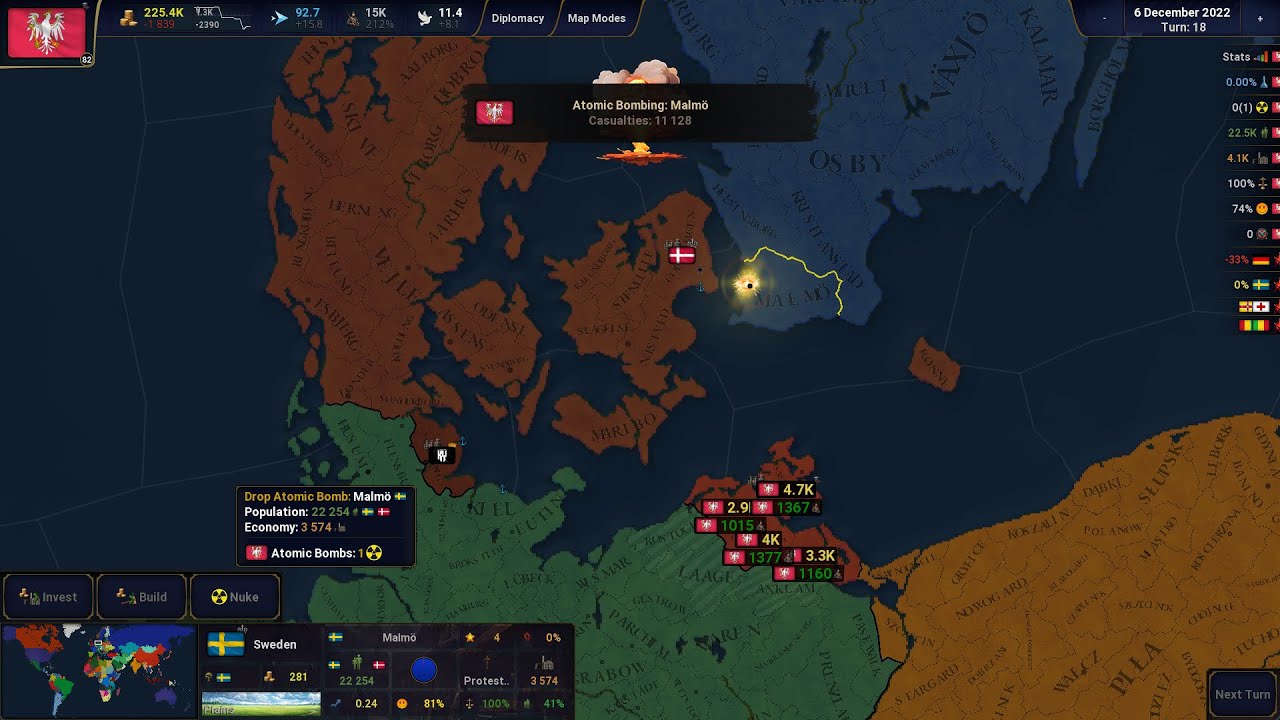 Age of History 2: Definitive Edition - Nukes