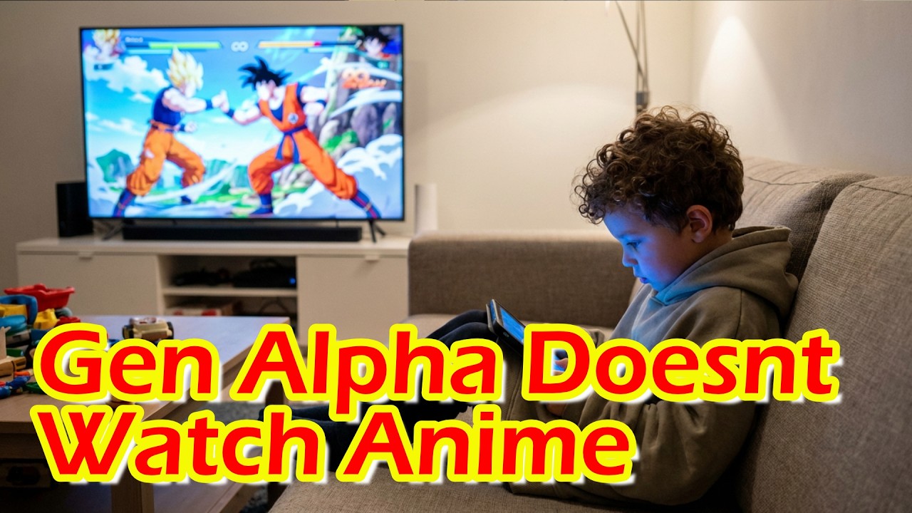 Gen Alpha Doesn't Watch Anime or Cartoons