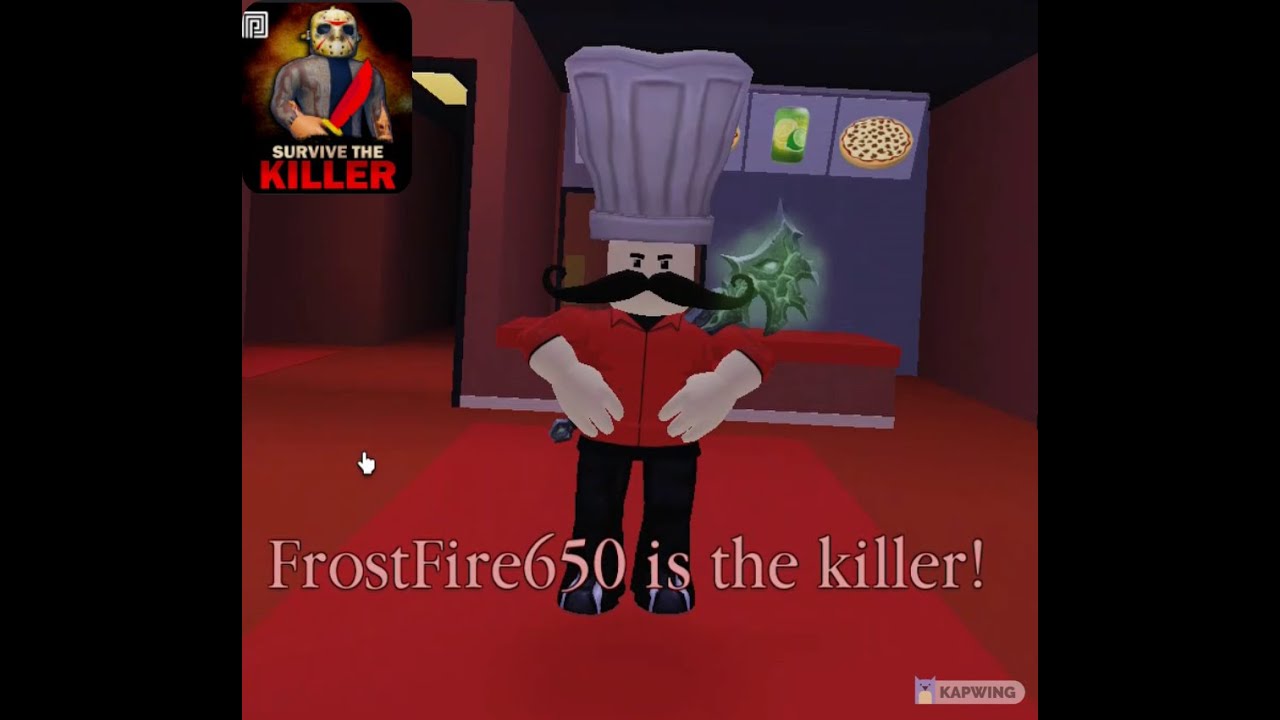 Papa Roni Gameplay-Survive The Killer🔪(Roblox)