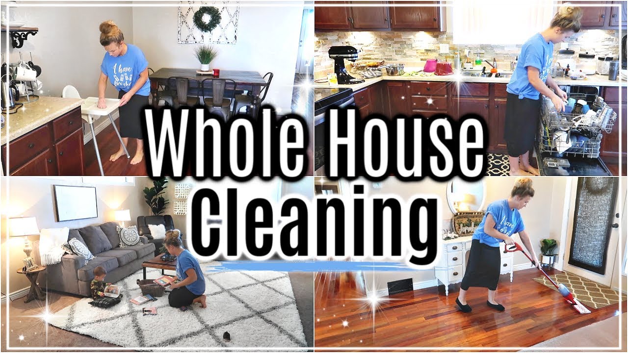 WHOLE HOUSE CLEANING 2019 | EXTREME CLEANING MOTIVATION | ALL DAY CLEAN WITH ME | SAHM