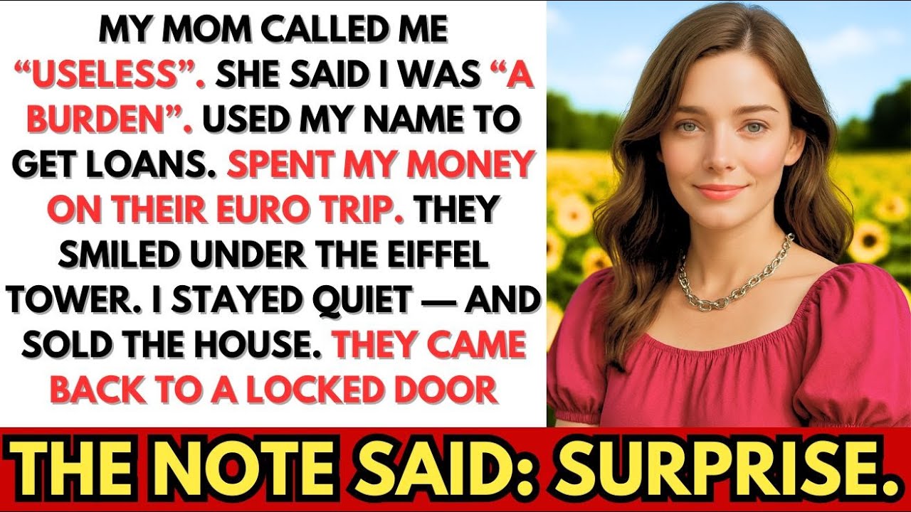 My Mom Called Me A USELESS, BURDEN&mdash;So I Sold The House They Thought Was THEIRS.