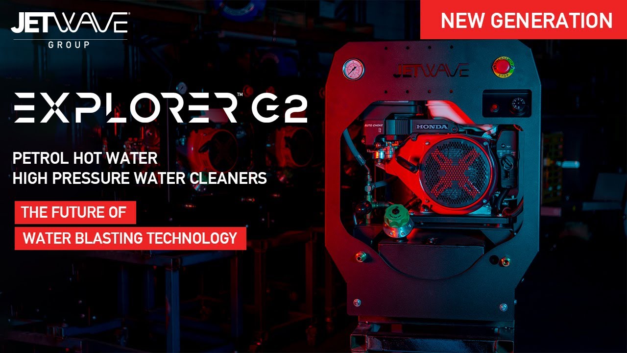 Honda iGX390 Hot Water High Pressure Cleaner - Jetwave Explorer G2