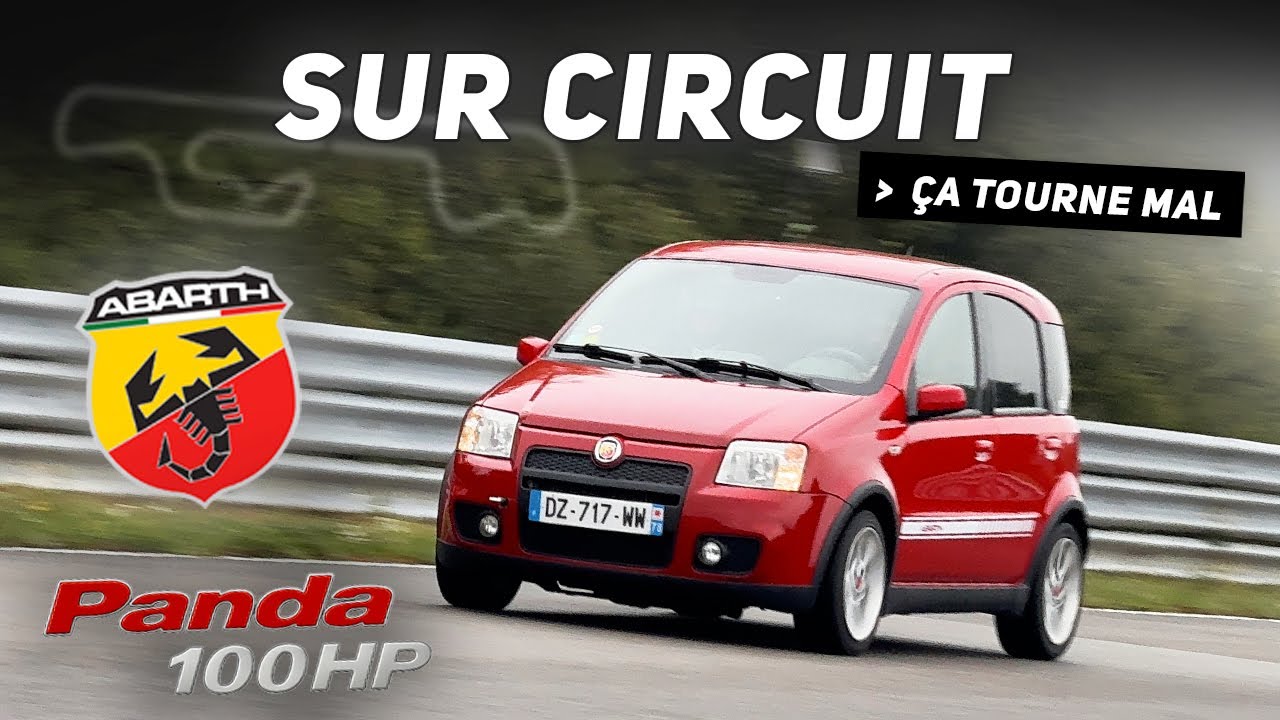 J'emmène ma FIAT PANDA 100HP sur circuit... Et ça tourne mal (vraiment)