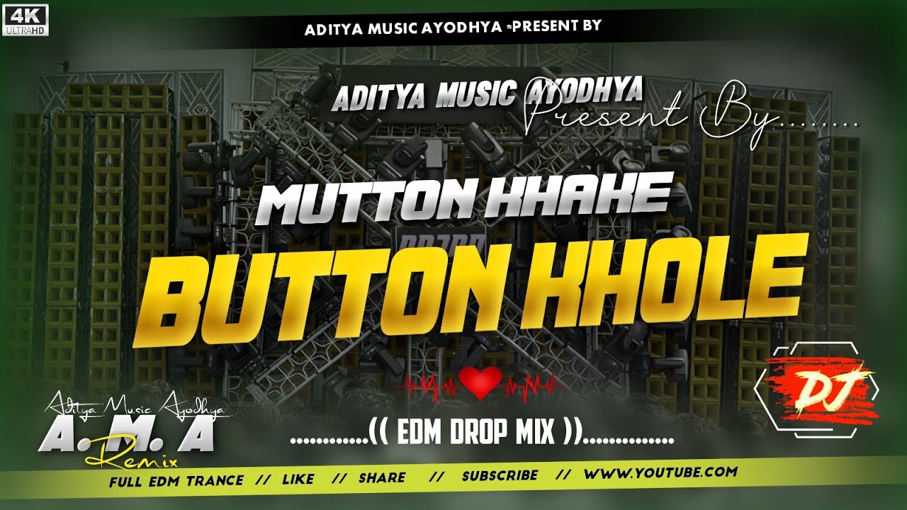 Mutton Khake Button Khole 🔥|| Edm Trance mix || #Chandanchanchal new song 