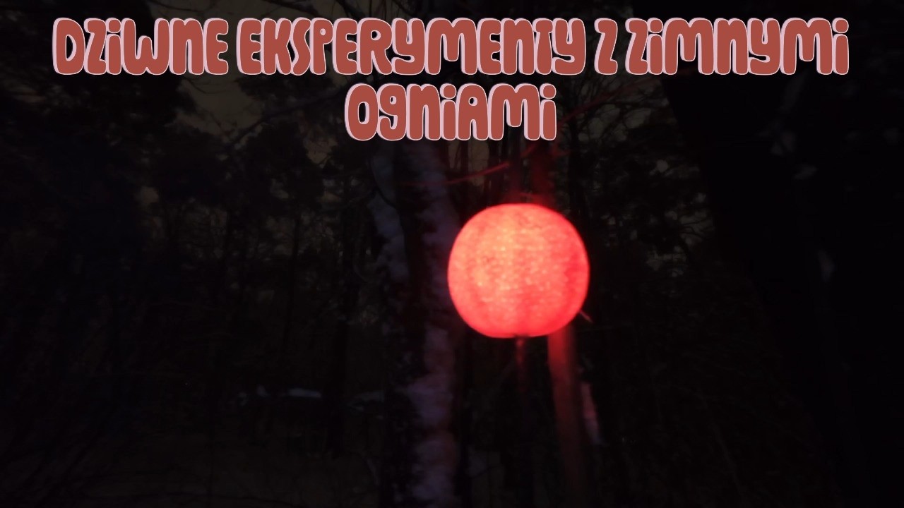 Eksperymenty z zimnymi ogniami 🔥