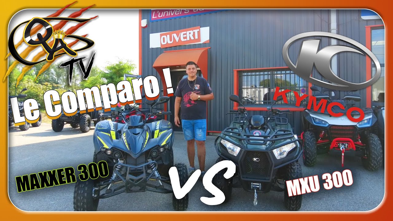 300 MAXXER VS 300MXU : Sportif ou Baroudeur ?