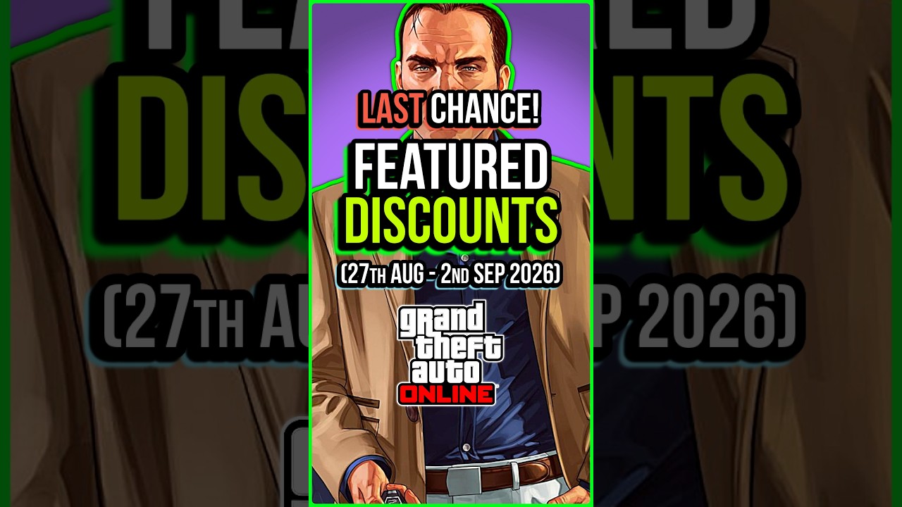 GTA Online Weekly Update | Featured Discounts (LAST CHANCE) #shorts #gtaonline #gtaupdate