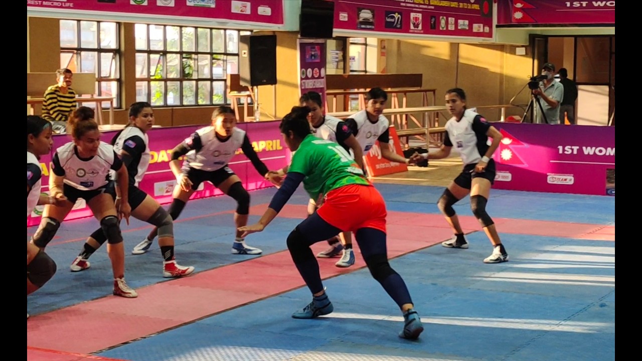 Women’s Kabaddi Test Series 2025 || Nepal vs Bangladesh || 1st Match || Kathmandu || Nepal