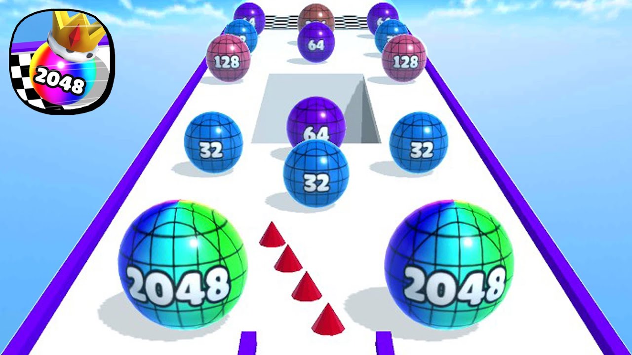 Ball Merge 2048 - All Levels Ball Gameplay Android, iOS ( Level 6082 - 6092 )