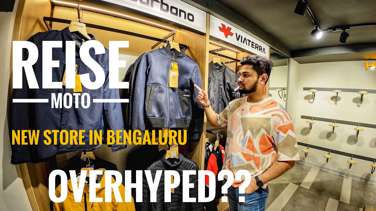 Is this the best Riding Gear Store in Bengaluru? - ReiseMoto #ridinggear #bengaluru