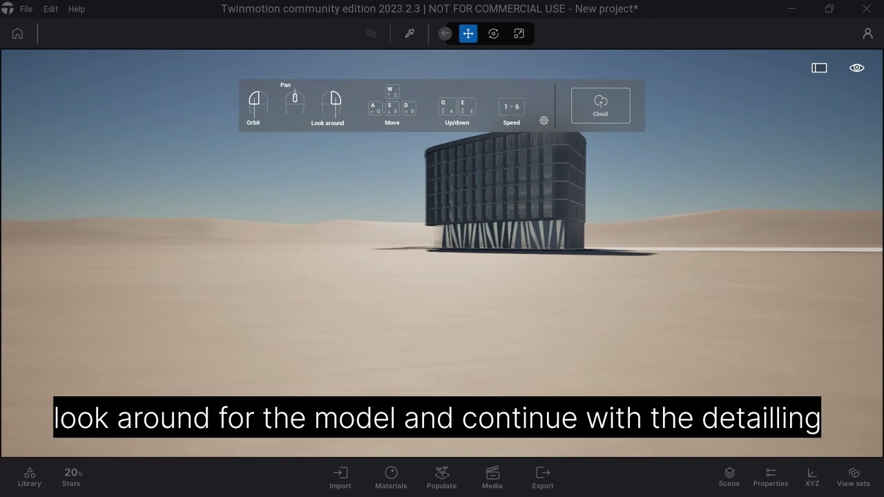 How to import a Sketchup file in twinmotion | Twinmotion tutorial for beginners