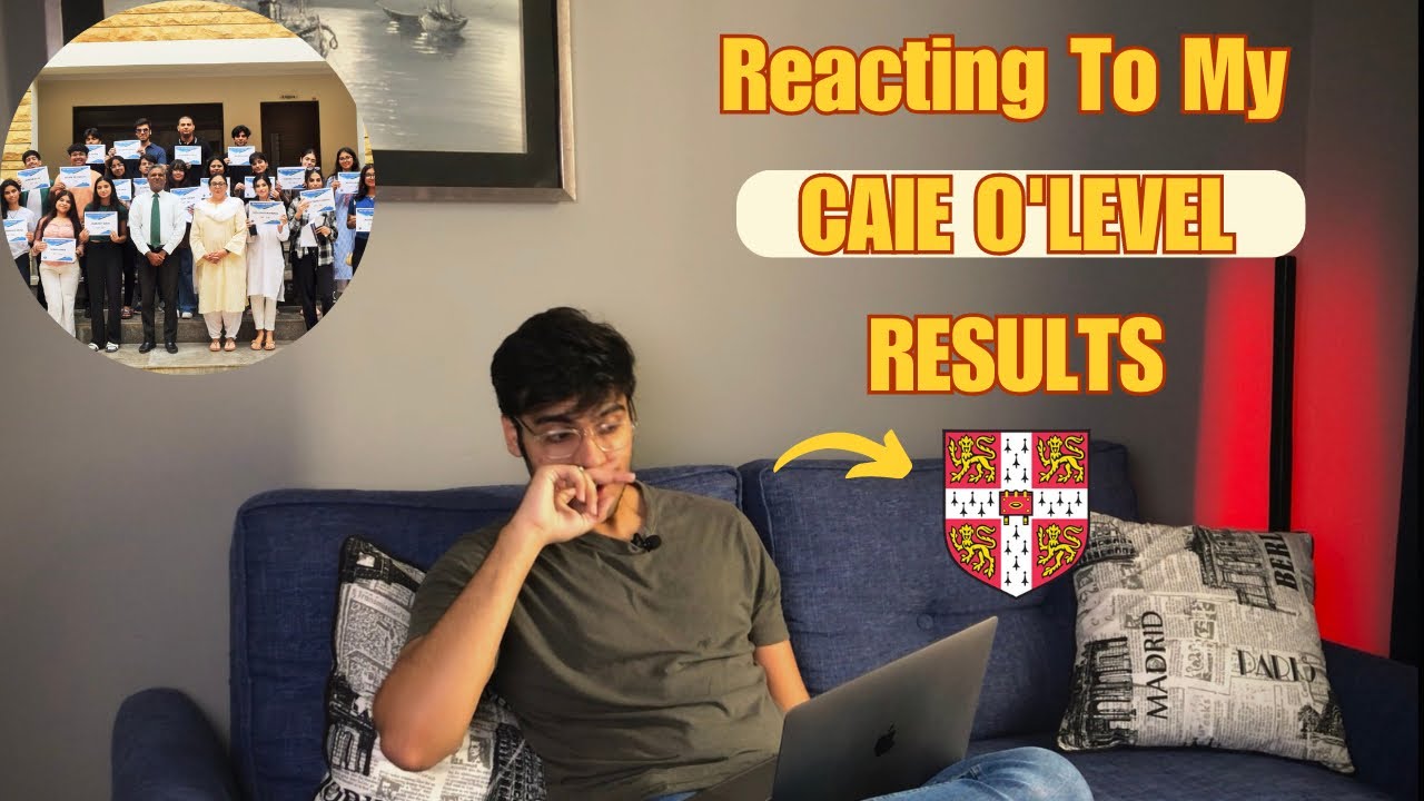 Reacting To My CAIE O Level Results! (2023)
