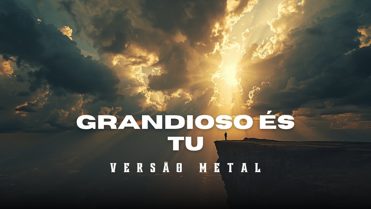 GRANDIOSO ÉS TU (Metal) 🔥 | Hino Cristão em Versão Metal Pesado | Grace & Metal