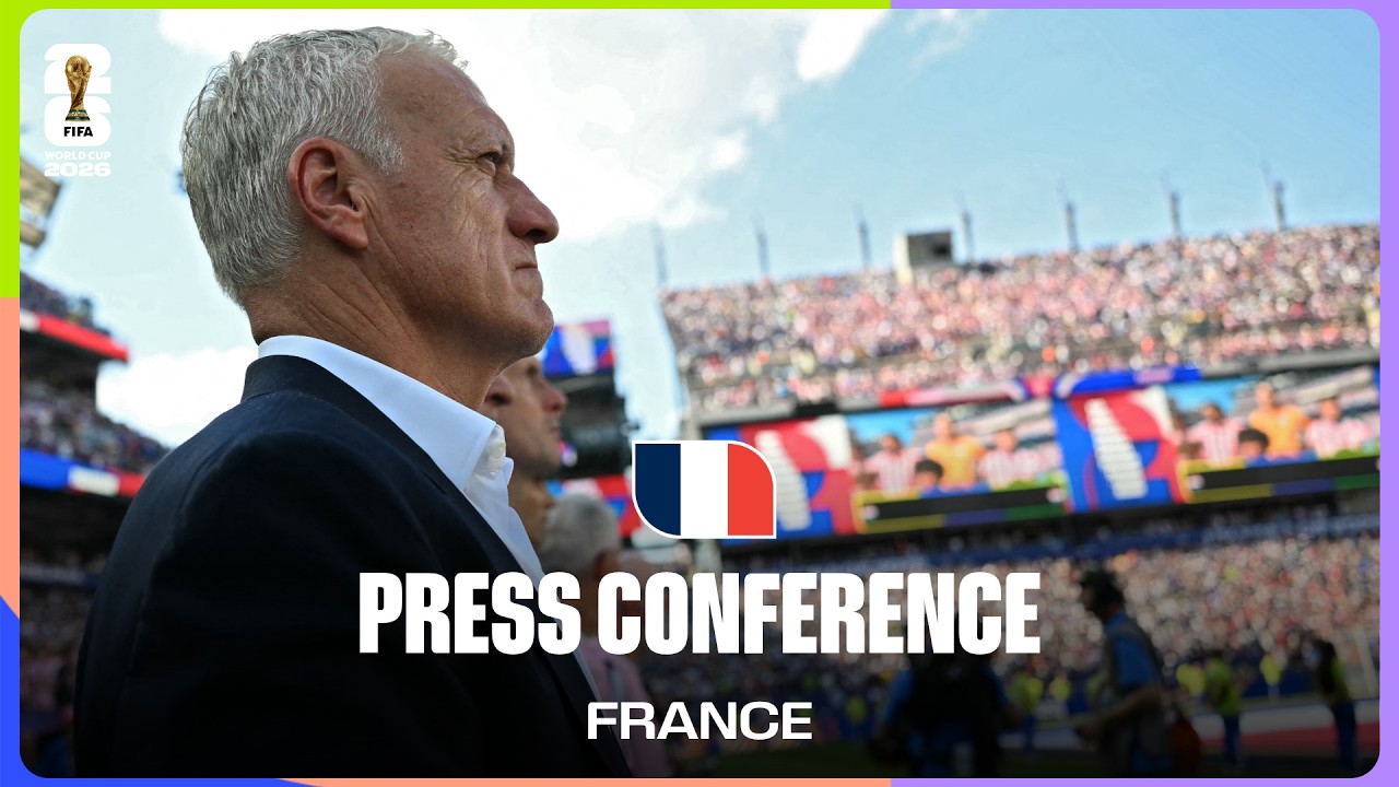 Post-Match Press Conference: France's Didier Deschamps On The 1-0 Win Over Paraguay