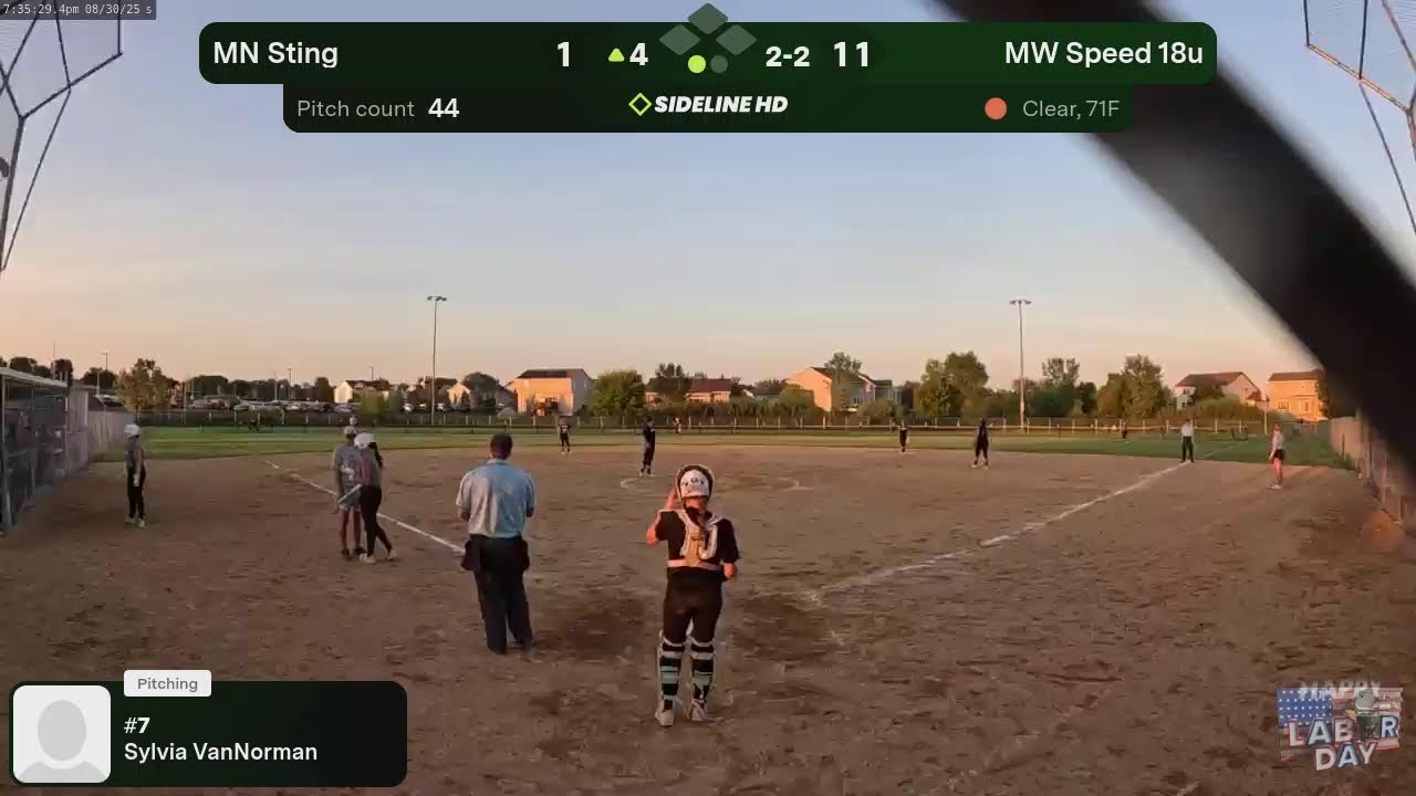 MW Speed 18u vs. MN Sting (2025.08.30)