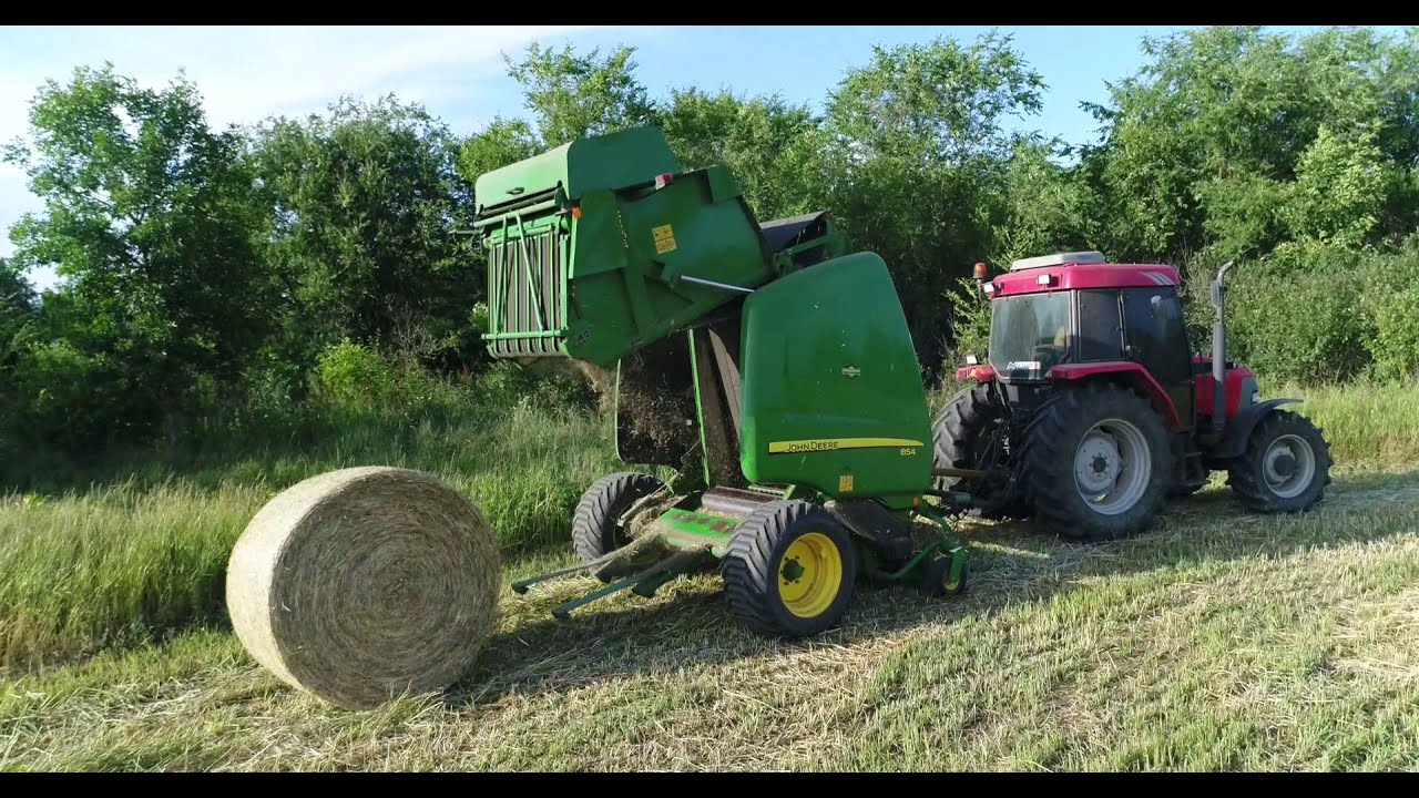 Пресс-Подборщик John Deere  854, Джон дир Трактор Камаз СХ-105