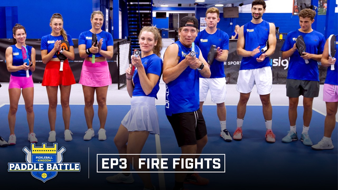 Pickleball Kingdom Paddle Battle Episode 3: Fire Fights
