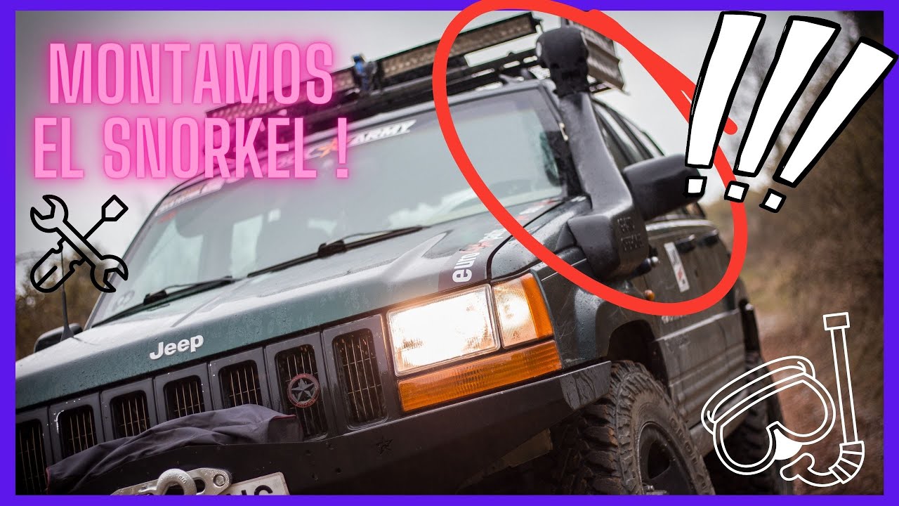 Montamos el Snorkel de nuestro JEEP ZJ 🐟🐠